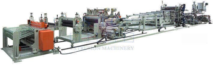 351 PC Corrugated Sheet Co-Extrusion Line