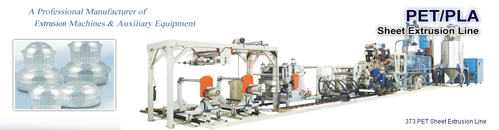 PET/PLA Sheet extrusion line